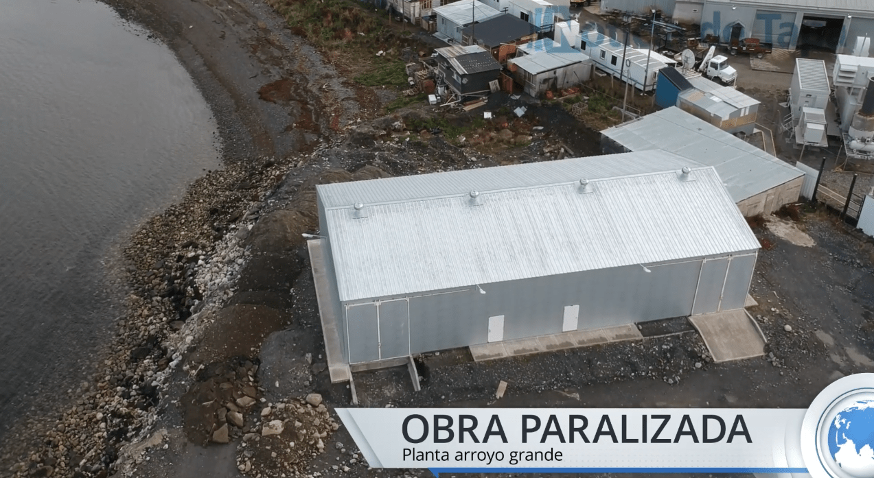 Contaminación costera: El gobierno paralizó hace más de un año la obra de la nueva Planta Arroyo Grande