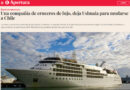 Roberto Murcia confirmó que la empresa Silversea Cruises reemplazará el puerto de Ushuaia por Puerto Williams