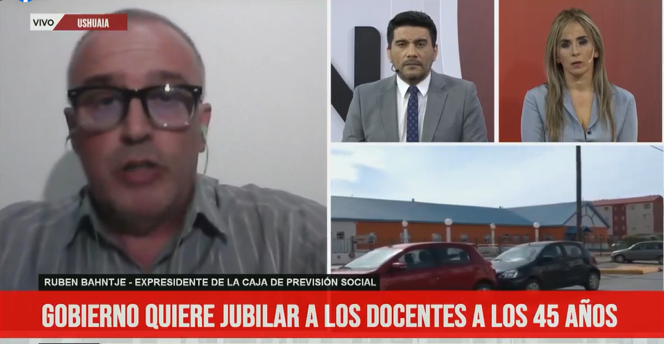 25 inviernos docentes: “la Ministra Analia Cubino habla desde el desconocimiento o miente descaradamente” afirmó Bahntje