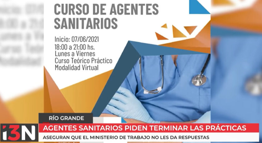 Agentes sanitarios no pueden finalizar sus carreras