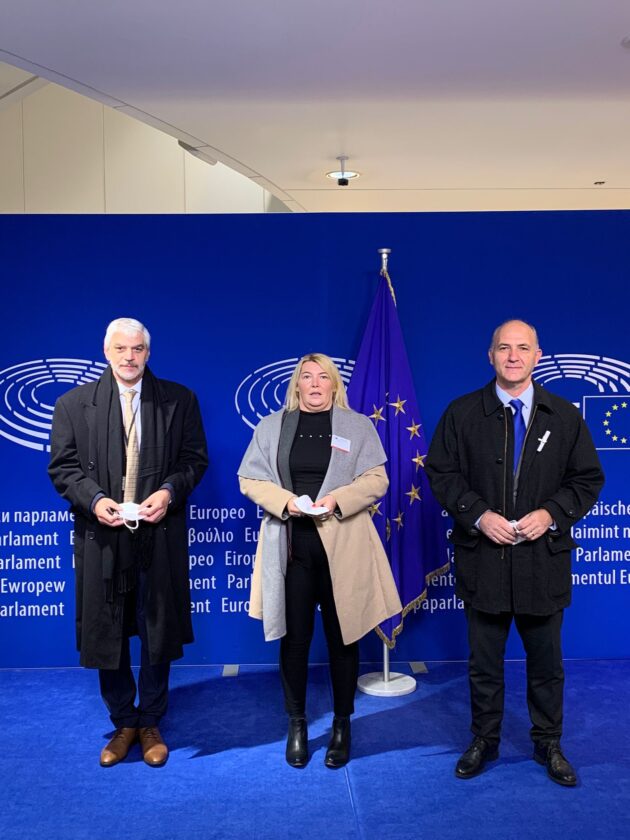 Bertone debatió sobre Malvinas con eurodiputados en el Parlamento Europeo