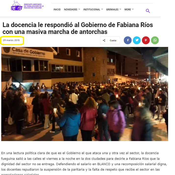 Según Catena, los docentes ganaban un 160 % más en el gobierno de Fabiana Ríos 2 imagen 13 1