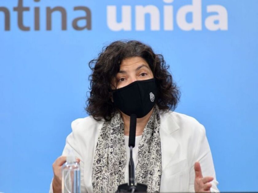 La Ministra Vizzotti contra el uso optativo de los barbijos en las escuelas de Tierra del Fuego