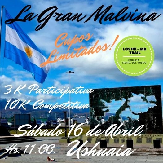 Llega la carrera ¨La Gran Malvina¨ en Ushuaia