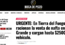 URGENTE. El portal informativo del secretario Solorza habla de ¨racionamiento de nafta¨