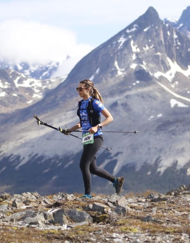 CORRER EN MONTAÑA. Agustina Ñamandú transcurre su mejor momento en trail running