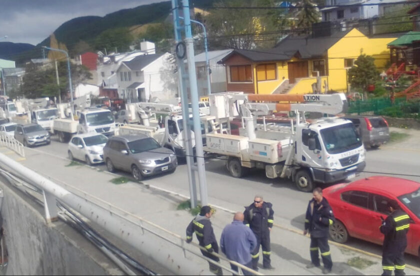 CORTE DE ENERGÍA EN UN SECTOR DE USHUAIA