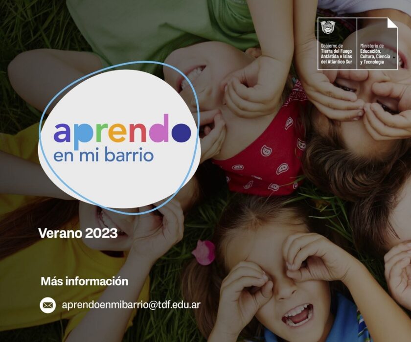 VACACIONES. Gobierno anunció los programas Verano TDF, Polos Creativos y Aprendo en mi Barrio