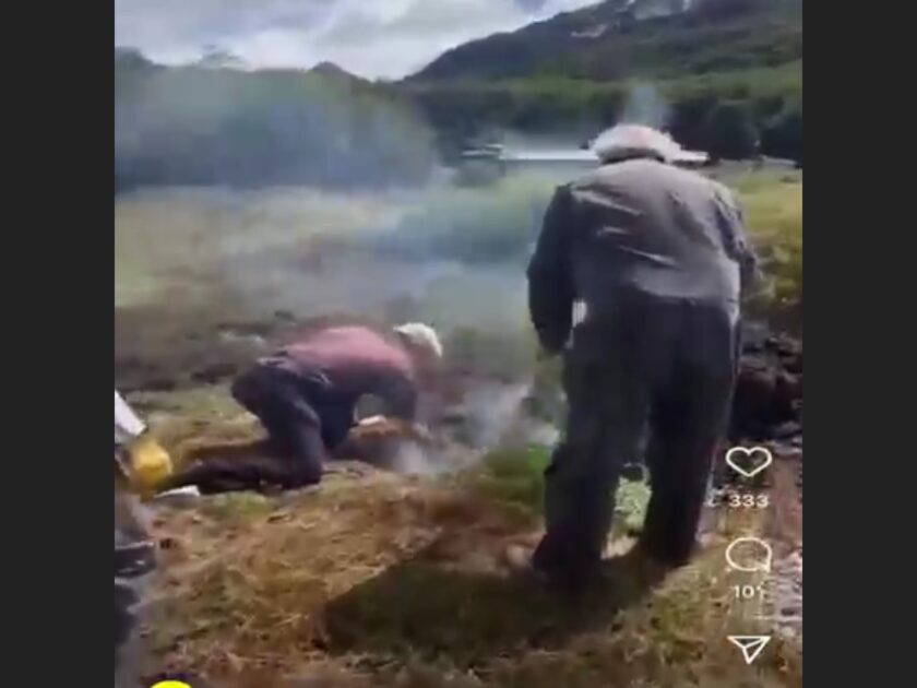 GRAVE. El chef Francis Mallmann hizo un asado al aire libre violando la prohibición