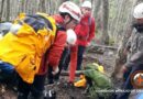 DOBLE RESCATE. La Comisión de Auxilio asistió a dos lesionados en Glaciar Martial y Laguna Esmeralda