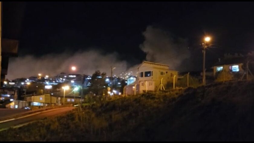 USHUAIA. Importante incendio dejó cuatro heridos y una persona en terapia intensiva