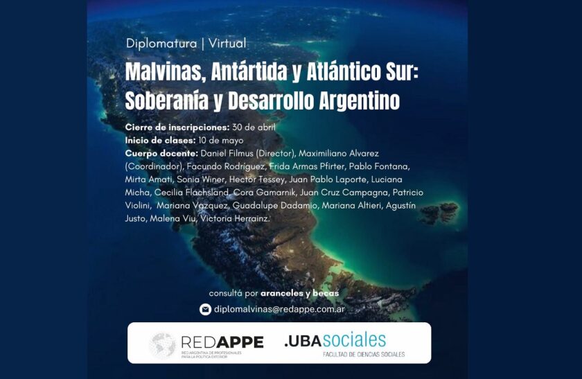 INVITACIÓN ABIERTA. Se presentó la diplomatura Malvinas, Antártida y Atlántico Sur