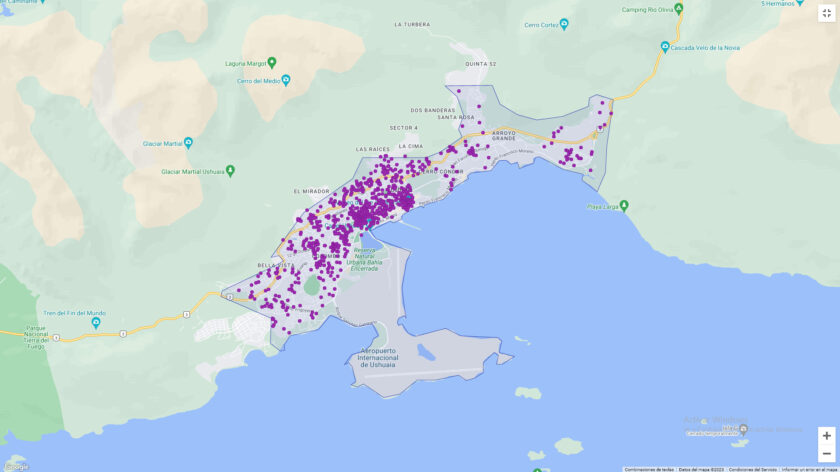 ALQUILERES TEMPORARIOS. En Ushuaia, hay más de 1000 ofertas publicadas en plataformas