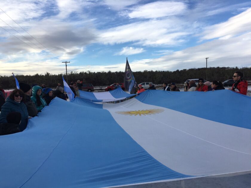 RADAR EN TOLHUIN. Veteranos y excombatientes reclamaron respuestas oficiales