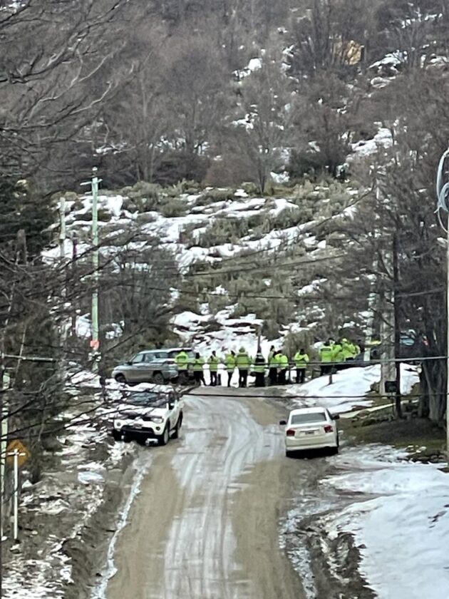 BOSQUE DEL FALDEO. El municipio asiste a unas pocas familias involucradas en la toma