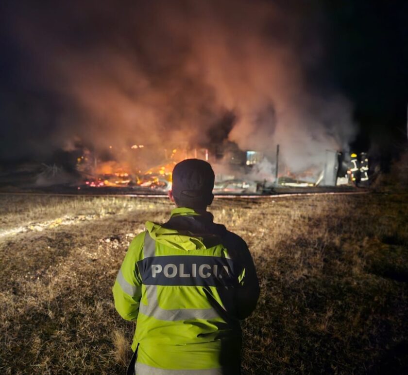 FUEGO EN EL RELINCHO. Primeros indicios revelan que el incendio fue intencional