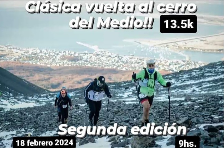 USHUAIA. Anuncian segunda edición de la Clásica Vuelta al Cerro del Medio