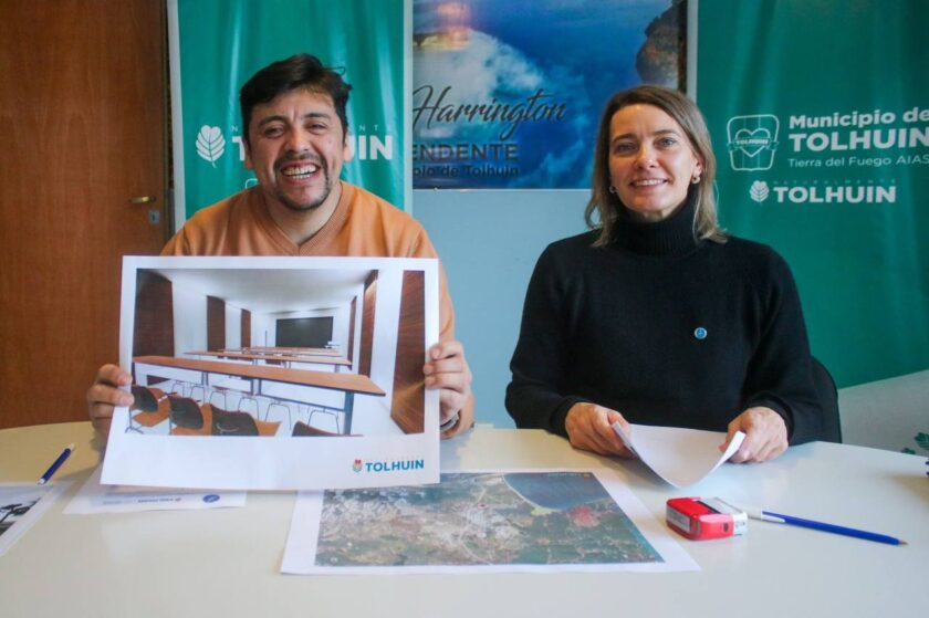 FORMACIÓN SUPERIOR. Tolhuin firmó convenio con la Universidad Nacional de la Patagonia