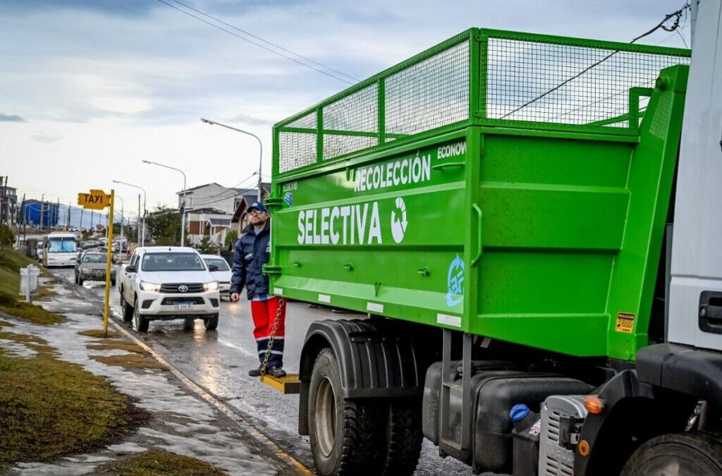 La separación de basura en Ushuaia muestra resultados prometedores