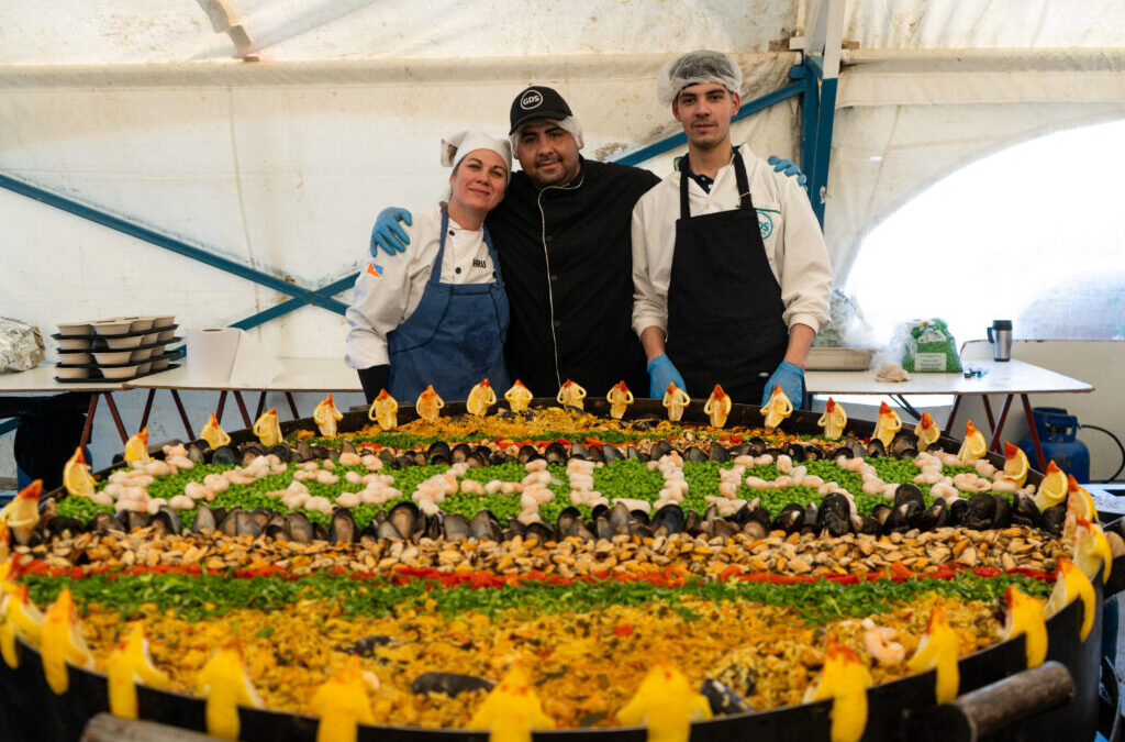 GDS Catering servirá tradicional paella para 15.000 personas en el aniversario de Ushuaia