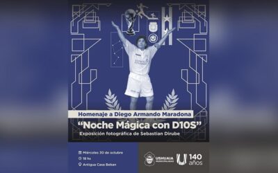 Maradona como genio del showball, retratado en fotos inéditas