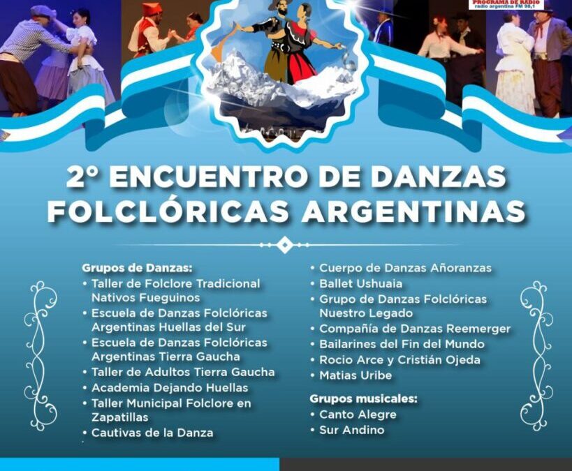 Exitoso Encuentro de Danzas Folclóricas en Ushuaia