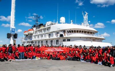 Más de 100 mujeres de la ciencia se embarcan a la Antártida