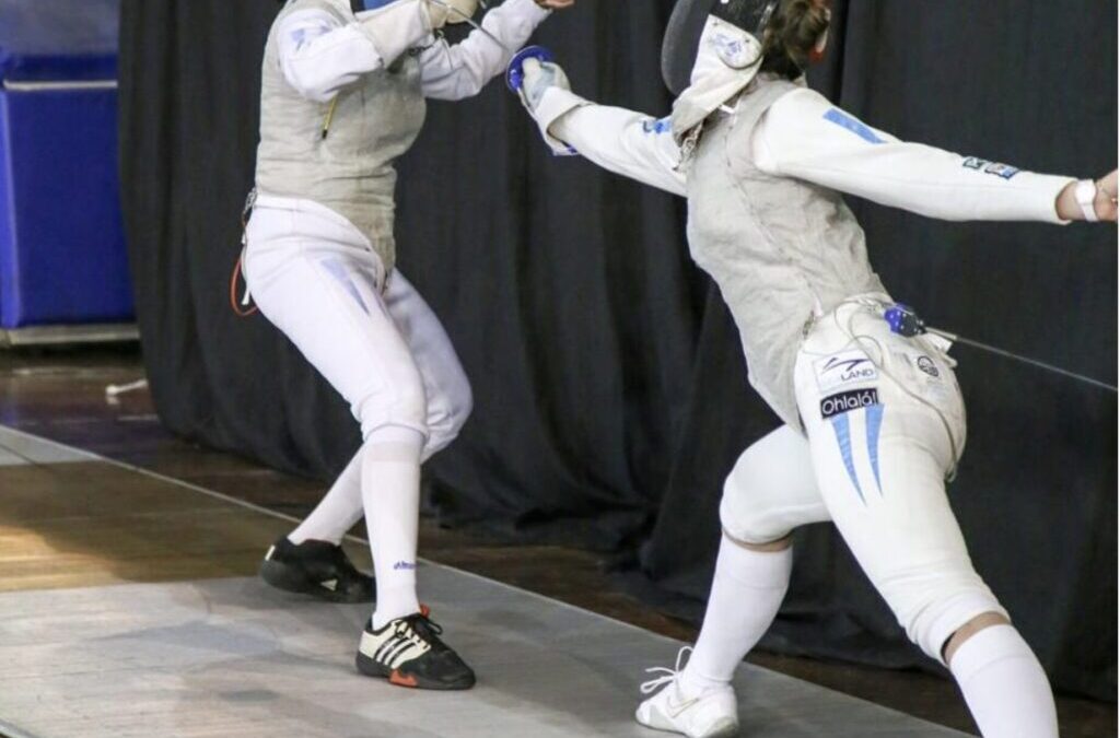 Athina, la esgrimista fueguina campeona nacional que sueña con las Olimpiadas