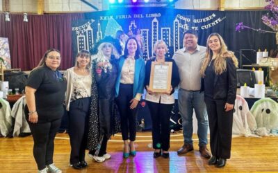 Río Grande presentó sus programas de desarrollo comunitario en la Feria del Libro de Ushuaia