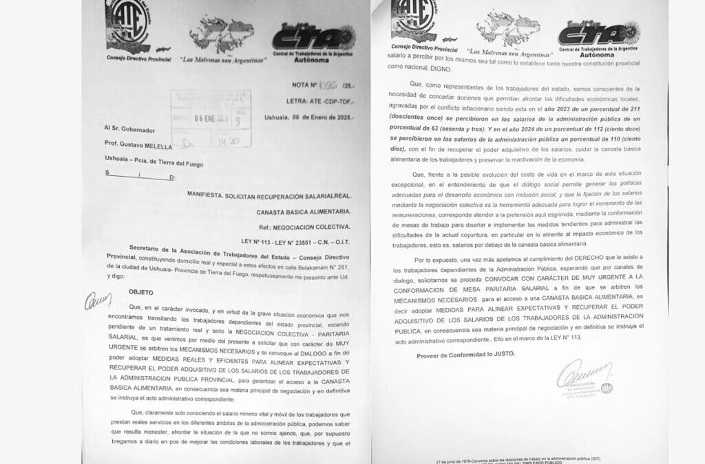Estatales provinciales y municipales reclaman recuperación salarial urgente