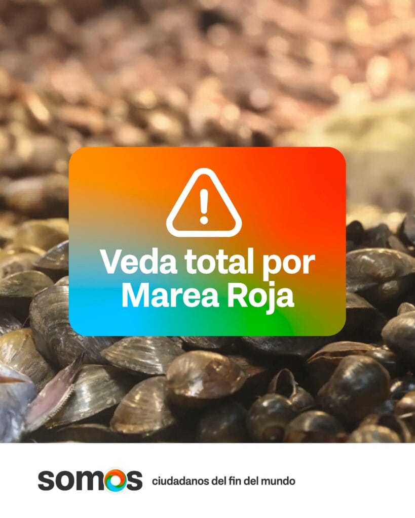 veda por marea roja