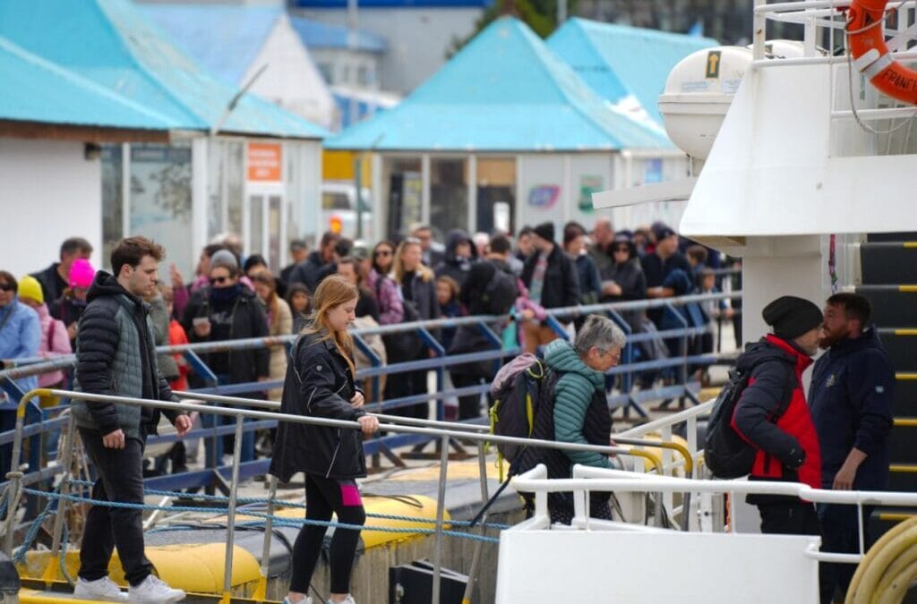 Más de 1300 cruceristas llegan esta semana a Ushuaia