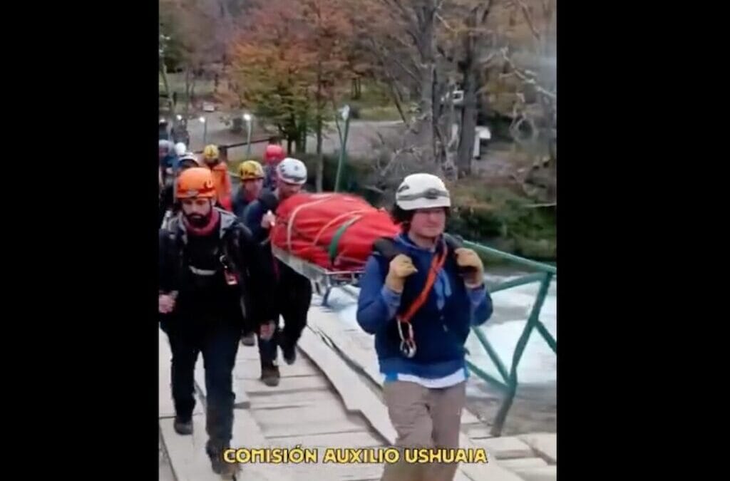 La Comisión de Auxilio de Ushuaia protagonizó varios rescates extremos