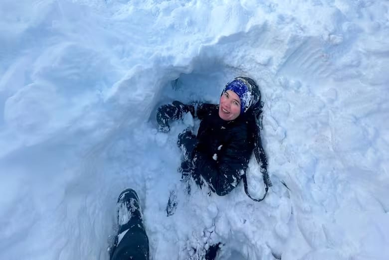 En primera persona el milagroso rescate tras quedar sepultada por una avalancha 