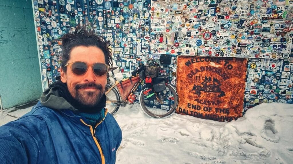 Un chileno unió las dos puntas de América en bicicleta 