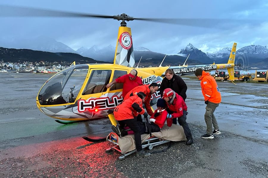 HeliUshuaia pidió revisar los recursos aéreos para emergencias