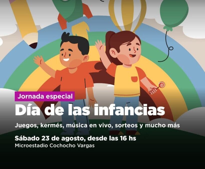 Ushuaia celebra el Día de las Infancias con una gran fiesta en el Cochocho Vargas