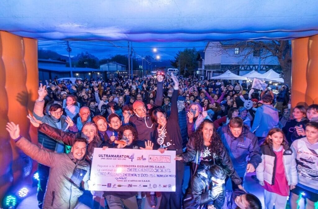 Sciurano resaltó el gran apoyo comunitario a la ultramaratón solidaria
