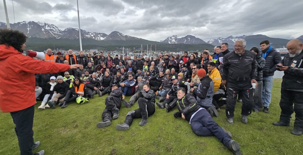 Ushuaia se coronó como capital austral del mototurismo