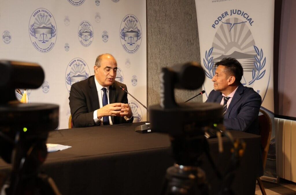 Primer streaming de la Junta Federal de Cortes