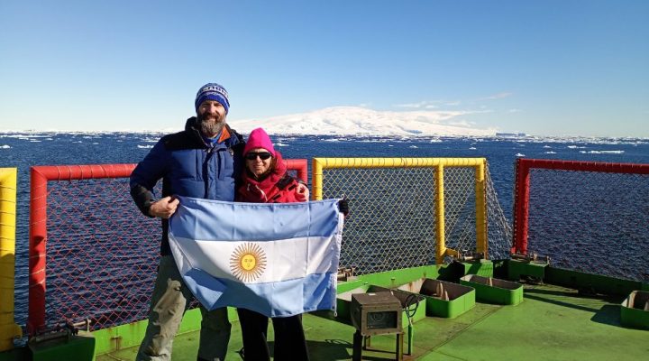 Una misión internacional recorrió íntegramente la costa del continente blanco