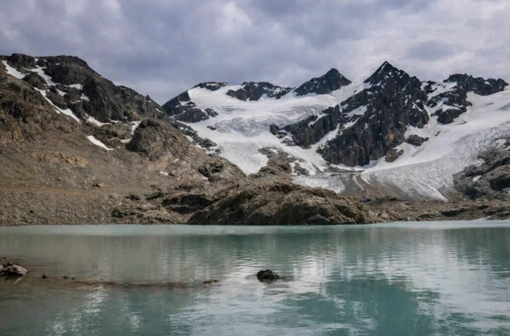 El glaciar Alvear se redujo un 80% en poco más de un siglo