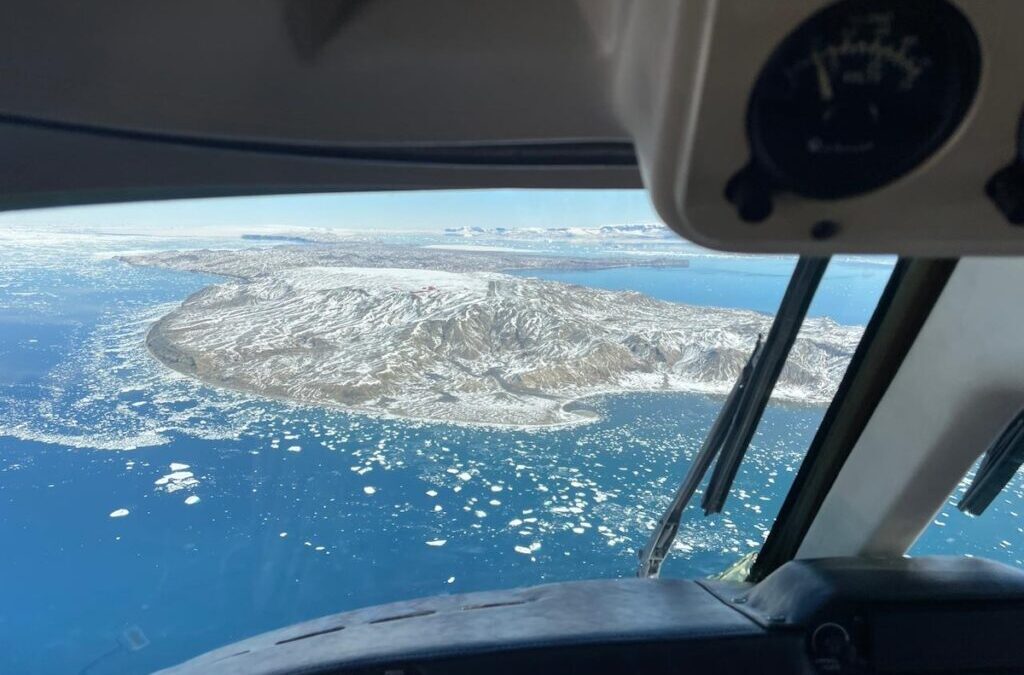 El piloto civil que aterrizó en la base Petrel de la Antártida
