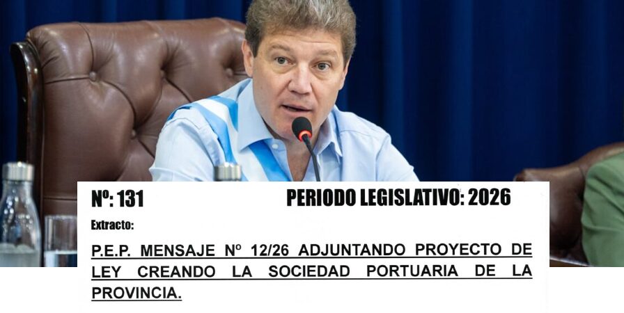 El Ejecutivo busca crear una sociedad anónima para gestionar la actividad portuaria en Tierra del Fuego