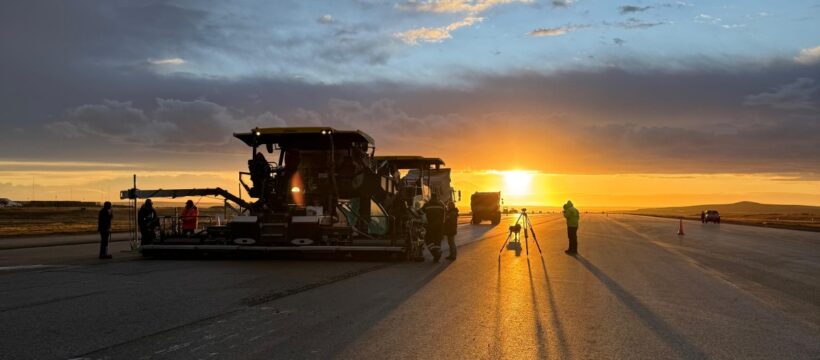 El Aeropuerto Internacional de Río Grande alcanzó el 80% de avance y reabrirá el 15 de abril