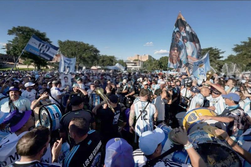 Zentner destacó el color argentino y la presencia fueguina en el Mundial